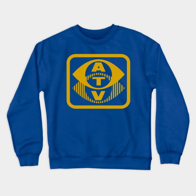 ATV (Vintage TV Station) Crewneck Sweatshirt by n23tees